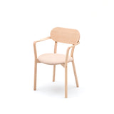 カリモクニュースタンダード キャストール アームチェア プラスパッド ナチュラル