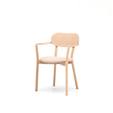 カリモクニュースタンダード キャストール アームチェア プラスパッド ナチュラル