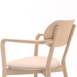 カリモクニュースタンダード キャストール アームチェア プラスパッド ナチュラル