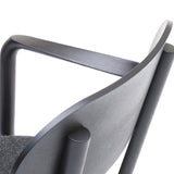 カリモクニュースタンダード キャストール アームチェア プラスパッド ブラック