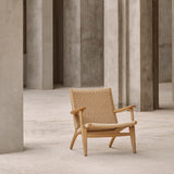 カールハンセン&サン CH25 オーク材・オイルフィニッシュ・ナチュラルペーパーコード