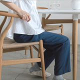 カールハンセン&サン BA103 オーク材・オイルフィニッシュ・ホワイトラミネート天板 Φ110