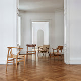 カールハンセン&サン CH24 Yチェア オーク材 ナチュラルペーパーコード SH43cm