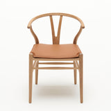 CH24 Yチェア専用 両面レザークッション LOKE