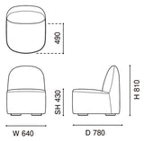 カリモクニュースタンダード ポーラー ラウンジチェア S
