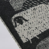 Lapuan Kankurit(ラプアンカンクリ)ブランケット 90x130 PAKAPAAT ブラック