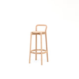 カリモクニュースタンダード キャストール バースツール ハイ ウィズ バックレスト ナチュラル