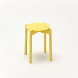 カリモクニュースタンダード キャストール スツール プラス レモンイエロー