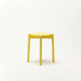 カリモクニュースタンダード キャストール スツール プラス レモンイエロー