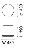 カリモクニュースタンダード エレファントソファ プーフ ラウンジ