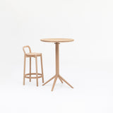 カリモクニュースタンダード スカウト ビストロ バーテーブル ピュアオーク