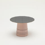 カリモクニュースタンダード カラー ウッド ローテーブル ダークグリッド