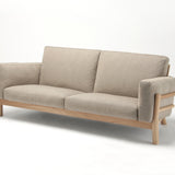 カリモクニュースタンダード キャストールソファ 3シーター ピュアオーク