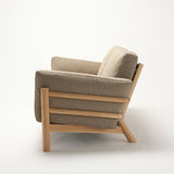 カリモクニュースタンダード キャストールソファ 2シーター ピュアオーク