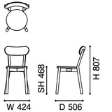 カリモクニュースタンダード キャストール チェア パッド