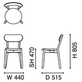 カリモクニュースタンダード キャストール チェア プラスパッド