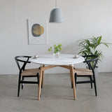 カールハンセン&サン CH24 soft / Yチェア ビーチ材 ソフトブラック 座面高さ43cm