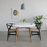 カールハンセン&サン CH24 soft / Yチェア ビーチ材 ソフトブラック 座面高さ43cm