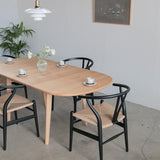 カールハンセン&サン CH24 soft / Yチェア ビーチ材 ソフトブラック 座面高さ43cm