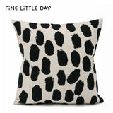 Fine Little Day クッションカバー DOTS ブラック