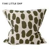 Fine Little Day クッションカバー DOTS オリーブ