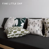Fine Little Day クッションカバー DOTS オリーブ
