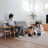 マルニ60 オークフレームチェア 3シーター (ミナペルホネンdop-tambourine)