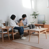 マルニ60 オークフレームチェア 3シーター (ミナペルホネンdop-tambourine)