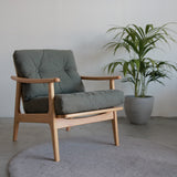 マルニ60オークフレームチェア1シーター