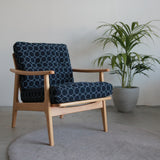 マルニ60オークフレームチェア1シーター