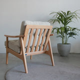 マルニ60オークフレームチェア1シーター