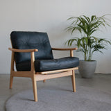 マルニ60オークフレームチェア1シーター