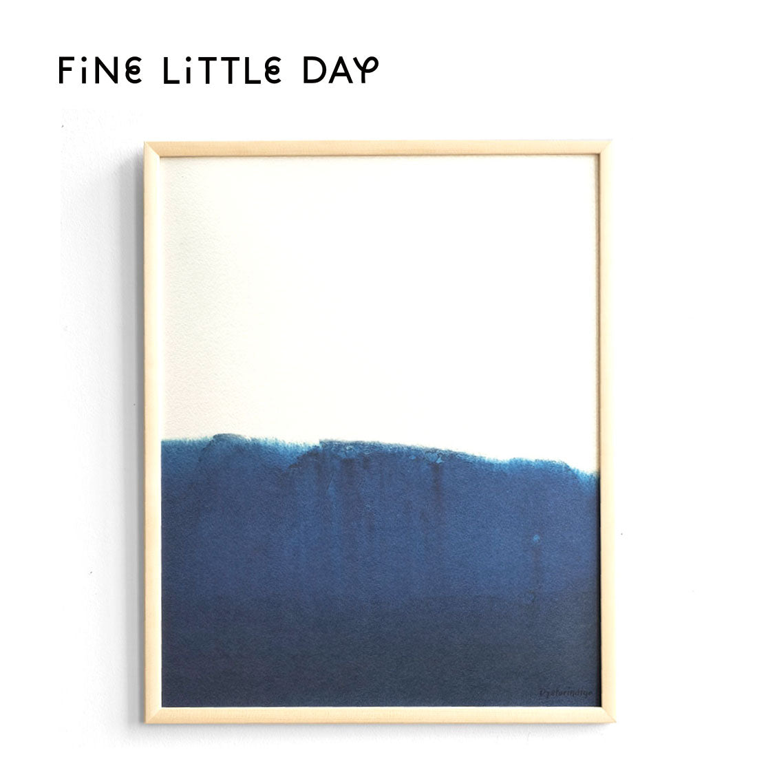 Fine Little Day ポスター DYEFORINDIGO SPECIAL ARTIST