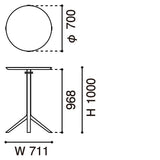 カリモクニュースタンダード スカウト ビストロ バーテーブル