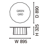 カリモクニュースタンダード カラー ウッド ローテーブル