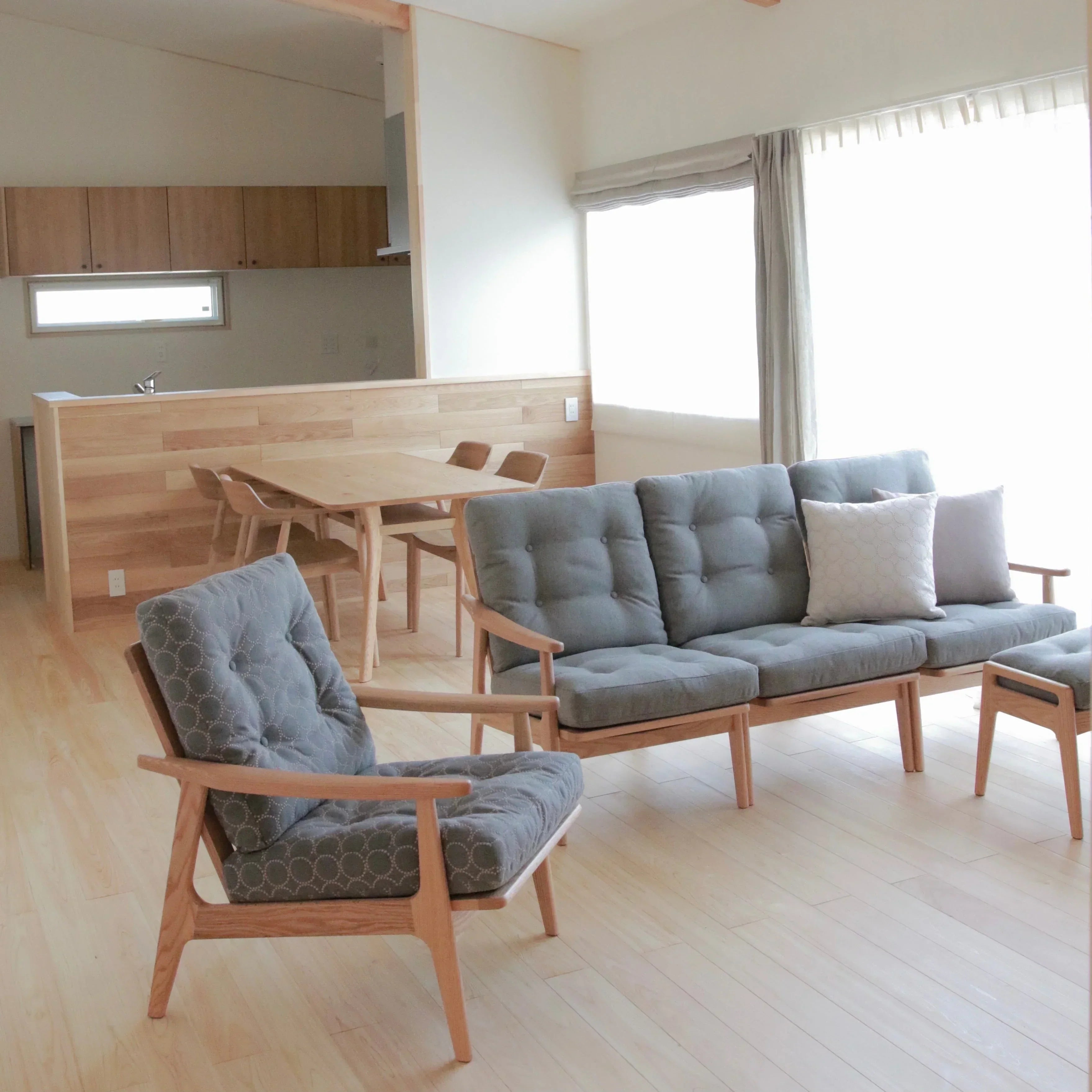 つくば市 北欧家具で整えるリビングダイニング｜納品事例 I様邸