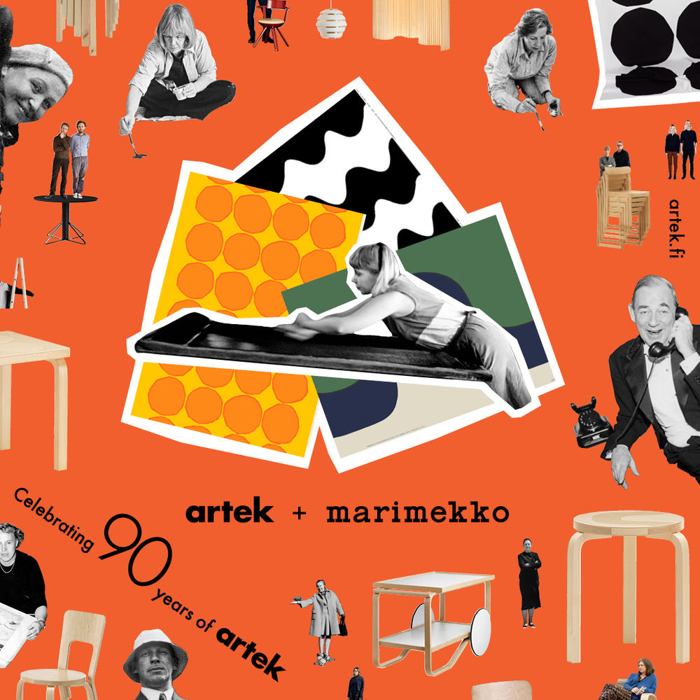 【90周年記念】Artek + marimekko 新シリーズ発表 ※販売終了