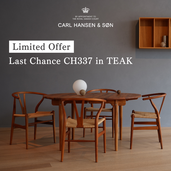 【20%OFF】Last Chance CH337 in TEAK