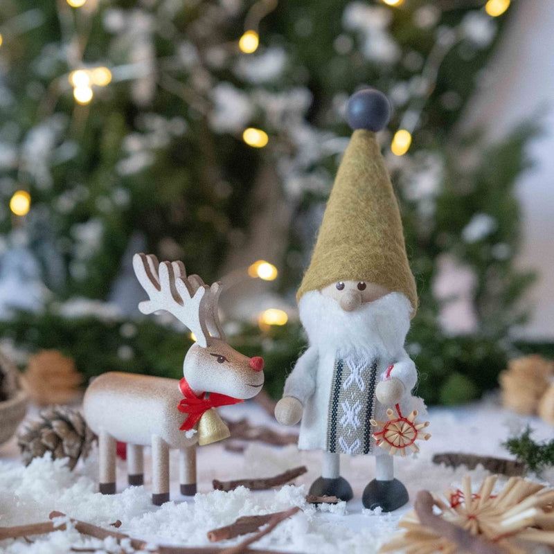 ノルディカニッセ 2024限定 ストローオーナメントを持ったサンタ NORDIKA nisse (ノルディカニッセ) ストローオーナメントを持った