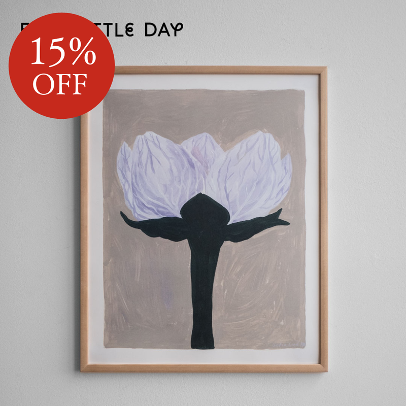 【アウトレット】Fine Little Day ポスター SOFIA LIND SPECIAL ARTIST EDITION, SLATTERBLOMMA 40×50cm