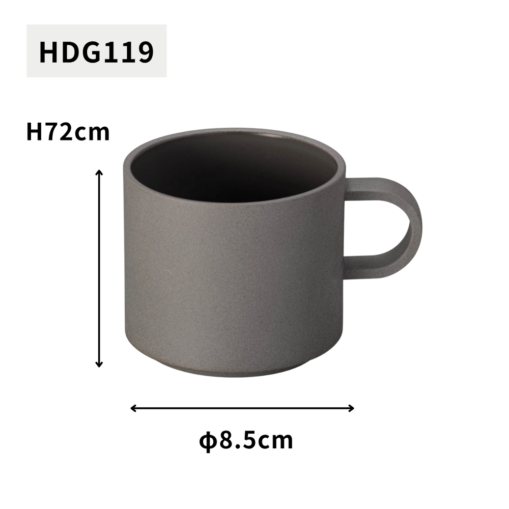HASAMI PORCELAIN グレーコレクション マグカップ Sサイズ 325ml
