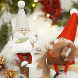 【干支シリーズ】NORDIKA nisse 馬を抱えたサンタ サイレントナイト