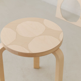 【10月15日発売開始】Artek（アルテック） ＋ Marimekko（マリメッコ）STOOL 60 Kivet（スツール60 キヴェット）