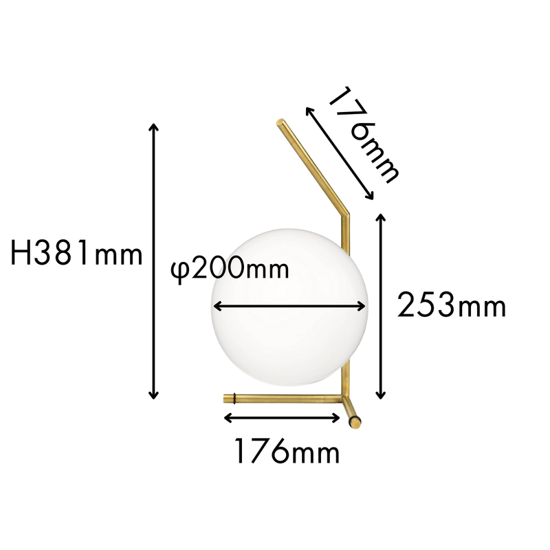 IC LIGHTS T1 Low（アイシーライトT1 Low）テーブルランプ｜フロスの