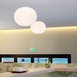 FLOS（フロス）GLO-BALL S1（グローボールS1）電気工事取付仕様フランジカバー付き｜ペンダントライト