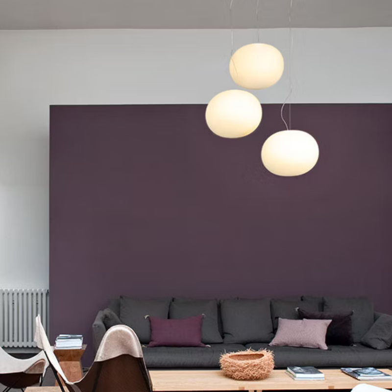 FLOS（フロス）GLO-BALL S1（グローボールS1）電気工事取付仕様フランジカバー付き｜ペンダントライト