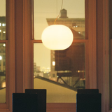 FLOS（フロス）GLO-BALL S1（グローボールS1）電気工事取付仕様フランジカバー付き｜ペンダントライト