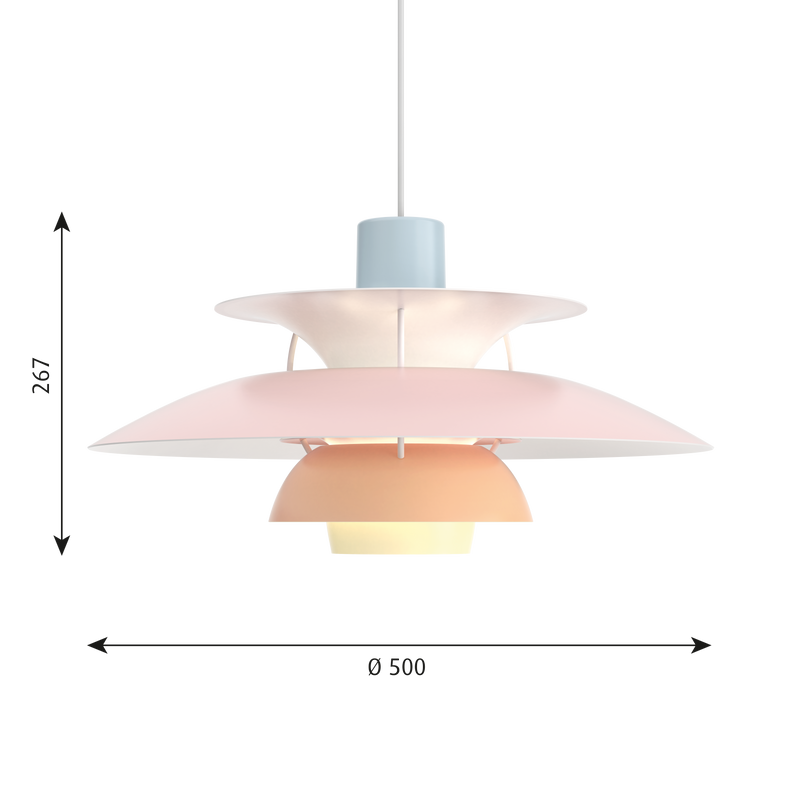 ルイスポールセン PH 5  ペンダントライト パステル 2色