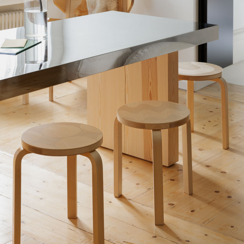【10月15日発売開始】Artek（アルテック） ＋ Marimekko（マリメッコ）STOOL 60 Seireeni（スツール60 セイレーニ）