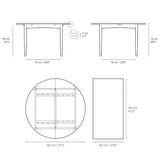 BM0121I BM0121 オーク オイルフィニッシュ インサートリーフ（伸長板）|  カール・ハンセン＆サン